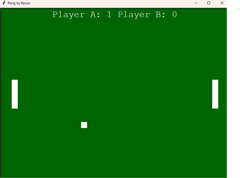 Screenshot of Project 1